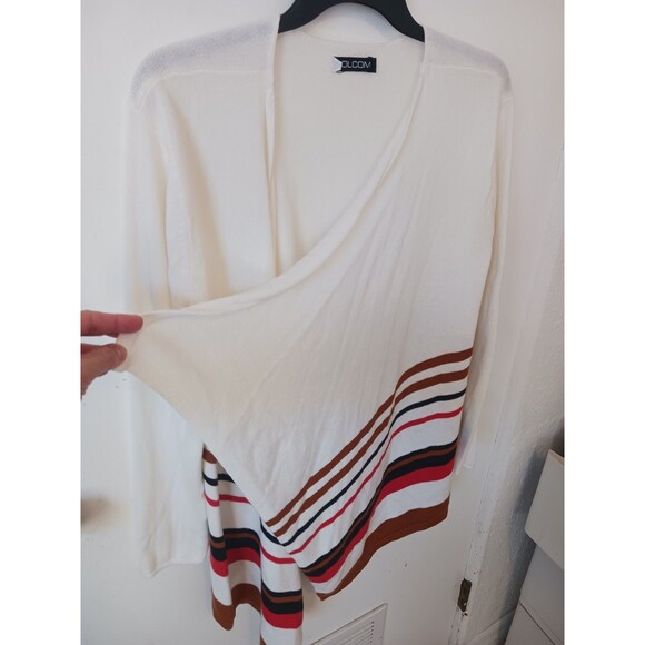 Volcom Cardigan Sweater Womens M/L Aztec Open Front Boho Go-Go Wrap longsleeve - Picture 5 of 6
